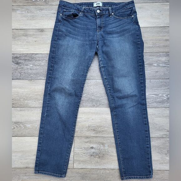 Paige Kylie Crop Jeans stretchy and comfortable size 32 - Picture 1 of 9